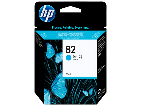 Cartucho de tinta HP 82 Cyan para Deskjet 500/800/820 69 ml