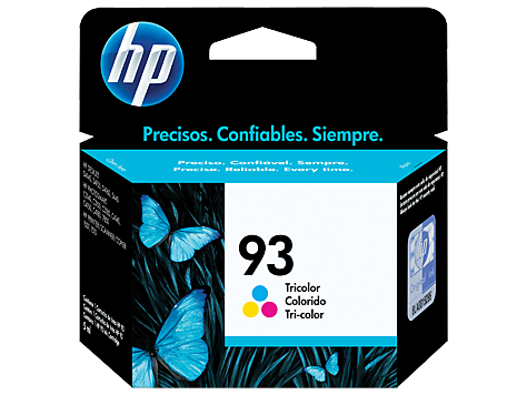 Cartucho de tinta HP 93 Tricolor para Deskjet 1510/4160/3180/4180/5440 220 Paginas