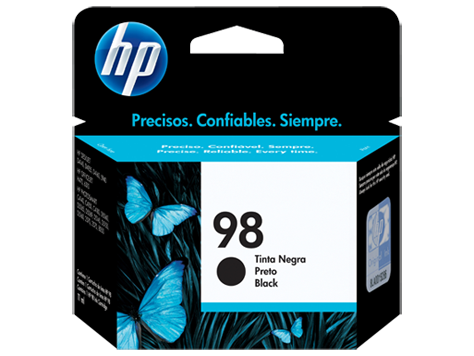 Cartucho de tinta HP 98 Negro para Deskjet 5160/4160/4180/6310 420 Paginas