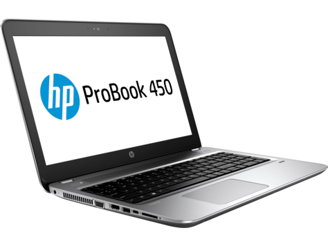 Laptop HP PROBOOK 450 G4 / I7-7500U / 4GB / 1TB / 15.6 pulg / DVDWR / Win10-PRO / Negra